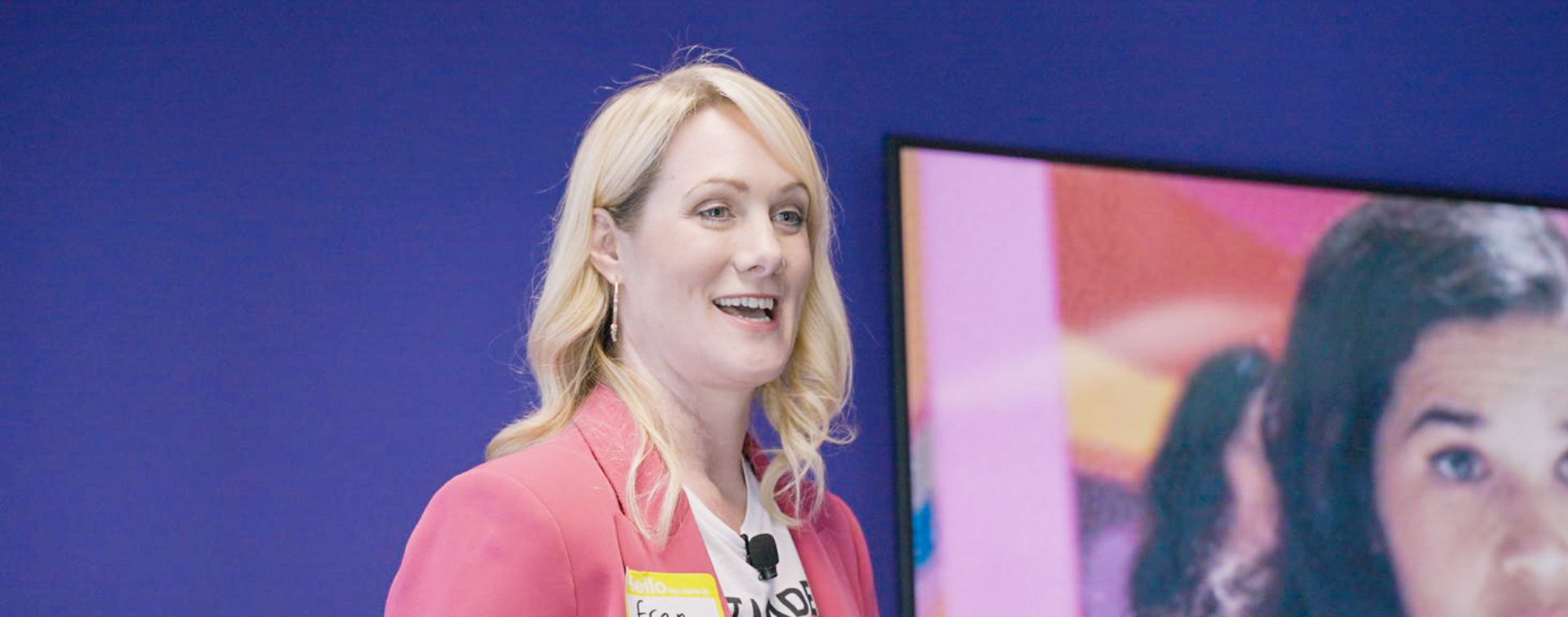 Fran Nolan, AI marketing keynote speaker, presenting on the future of marketing